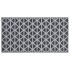Alfombra de exterior ARAKIL negra 190x290 cm
