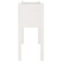 Jardineras 2 uds madera maciza de pino blanco 70x31x70
