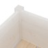 Jardineras 2 uds madera maciza de pino blanco 70x31x70