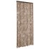 Cortina mosquitera beige y marrón claro 100x220 cm