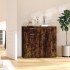 Aparador madera contrachapada roble ahumado 80x36x75