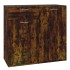 Aparador madera contrachapada roble ahumado 80x36x75