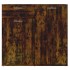Aparador madera contrachapada roble ahumado 80x36x75