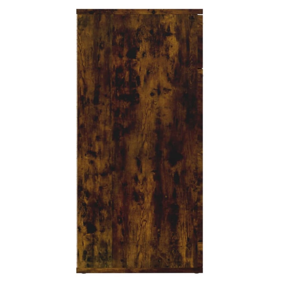 Aparador madera contrachapada roble ahumado 80x36x75