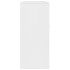 Aparador de madera contrachapada blanco 88x30x70