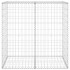 Muro de gaviones con cubiertas acero galvanizado 100x60x100