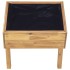 Jardinera elevada de madera maciza de acacia 50x40x45