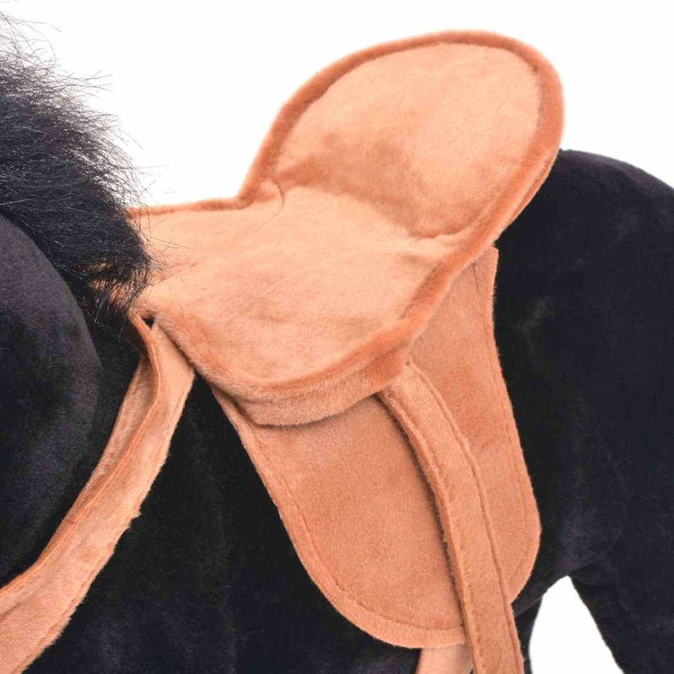 Caballo de juguete de pie de peluche