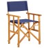 Silla de director madera maciza de acacia