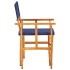 Silla de director madera maciza de acacia