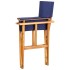 Silla de director madera maciza de acacia