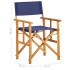 Silla de director madera maciza de acacia