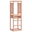 Torre de juegos madera maciza de abeto Douglas 53x46,5x169 cm