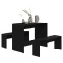 Set de muebles de baño 3 piezas madera de ingeniería