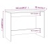Set de muebles de baño 3 piezas madera de ingeniería