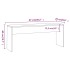 Set de muebles de baño 3 piezas madera de ingeniería