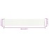Toldo lateral retráctil para patio crema 117x600