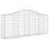 Cesta de gaviones forma arco hierro galvanizado