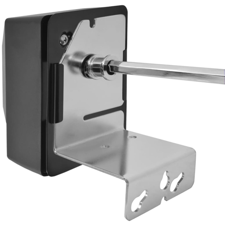 Espetón para asados y barbacoa con motor acero 1200