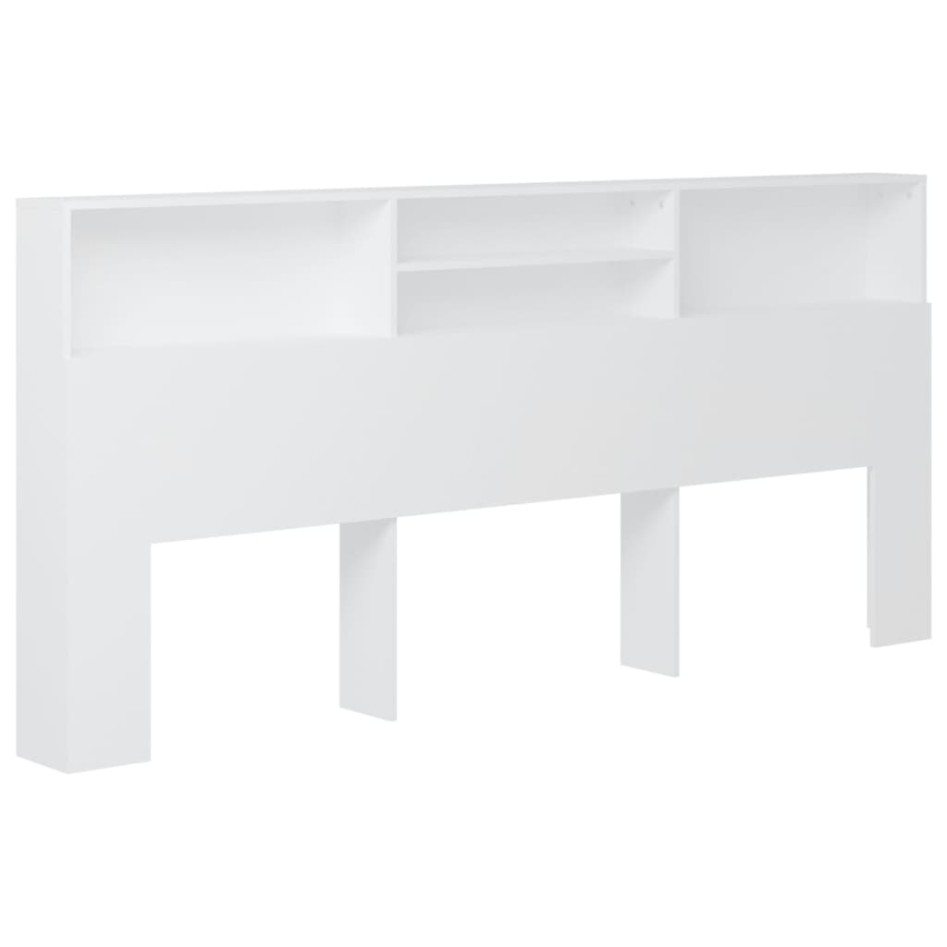 Mueble cabecero blanco 220x19x103,5