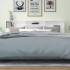 Mueble cabecero blanco 220x19x103,5