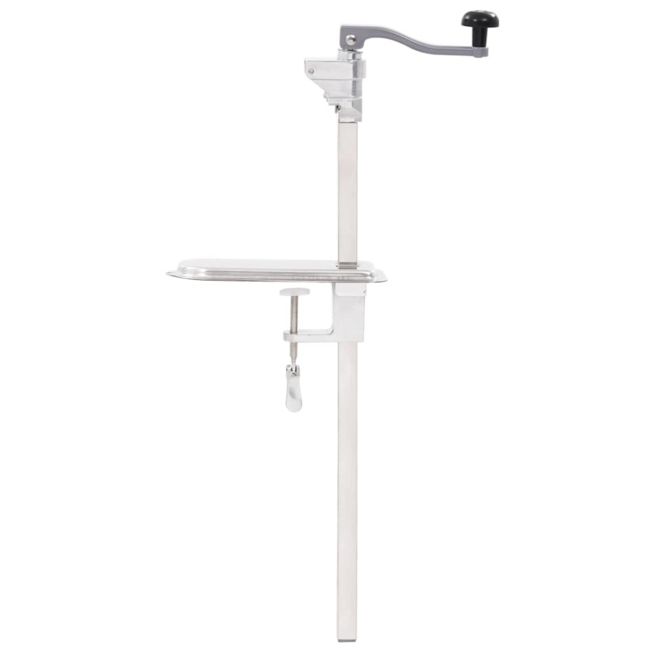 Abridor latas de aluminio y acero inoxidable plateado 70