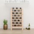 Botellero madera maciza de pino 61,5x30x107,5