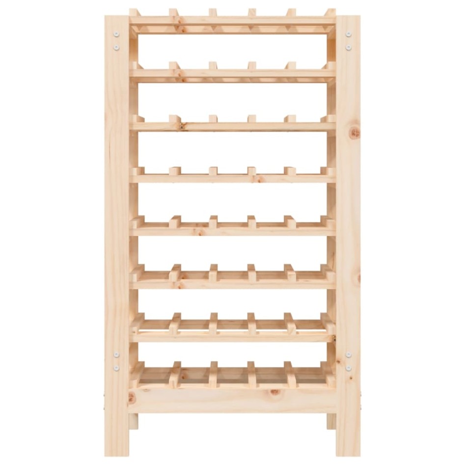 Botellero madera maciza de pino 61,5x30x107,5