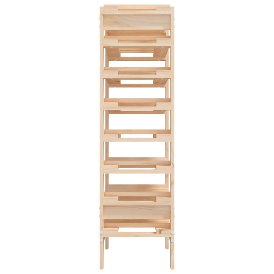 Botellero madera maciza de pino 61,5x30x107,5