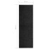 Felpudo lavable negro 60x180
