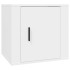 Mesitas de noche 2 unidades color blanco 50x39x47