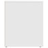 Mesitas de noche 2 unidades color blanco 50x39x47