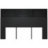 Mueble cabecero negro 160x19x103,5