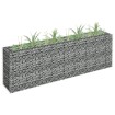 Arriate de gaviones de acero galvanizado 180x30x60 cm