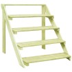 Soporte para plantas madera de pino impregnada 80x80x80 cm