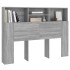 Mueble cabecero gris Sonoma 140x19x103,5