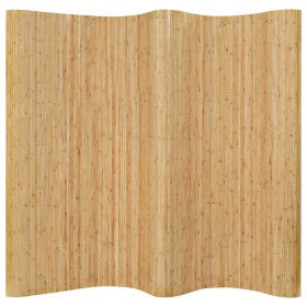 Biombo divisor de bambú natural 250x165