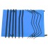 Camas de camping 2 uds tela Oxford y acero azul 180x60x19