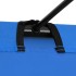 Camas de camping 2 uds tela Oxford y acero azul 180x60x19