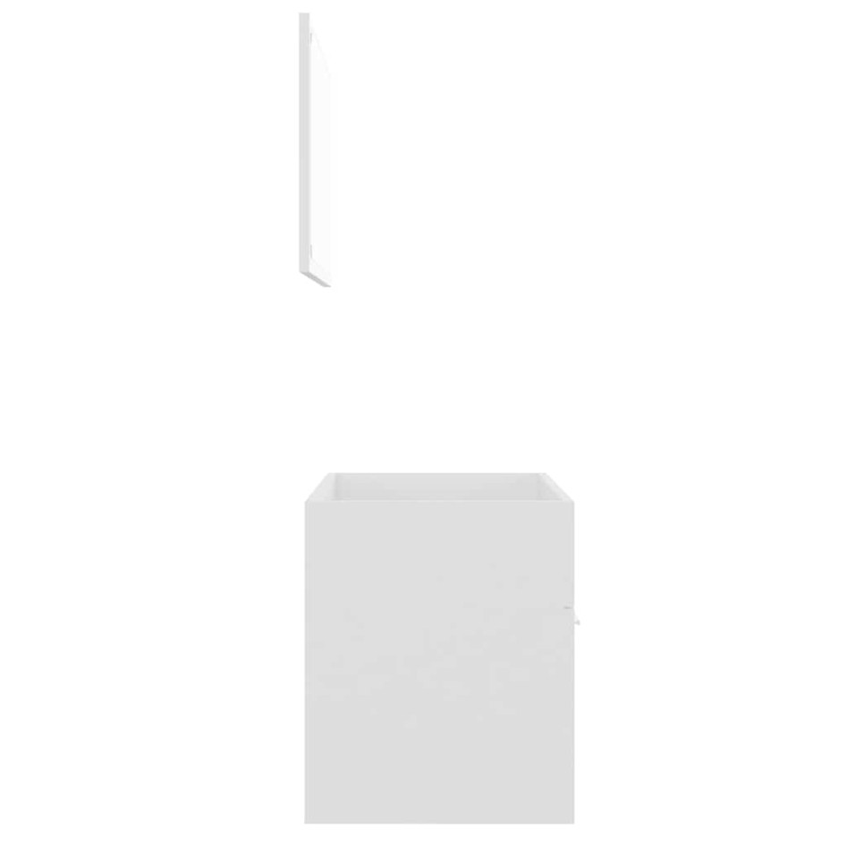 Conjunto de muebles de baño 2 piezas contrachapada