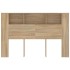 Mueble cabecero color roble Sonoma 160x18,5x104,5