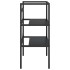 Estructura de lavabo de hierro negro 59x38x83