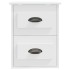 Mesitas de noche de pared 2 uds blanco 41,5x36x53