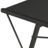 Escritorio con estantería negro 116x50x93