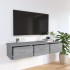 Armario de pared madera de ingeniería gris Sonoma 88x26x18,5