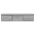 Armario de pared madera de ingeniería gris Sonoma 88x26x18,5