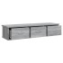 Armario de pared madera de ingeniería gris Sonoma 88x26x18,5