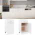 Armario bajo cajón cocina madera ingeniería blanca