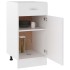 Armario bajo cajón cocina madera ingeniería blanca
