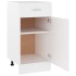 Armario bajo cajón cocina madera ingeniería blanca